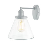 Laura Ashley Isaac Outdoor Wall Light Pale Slate Grey IP44